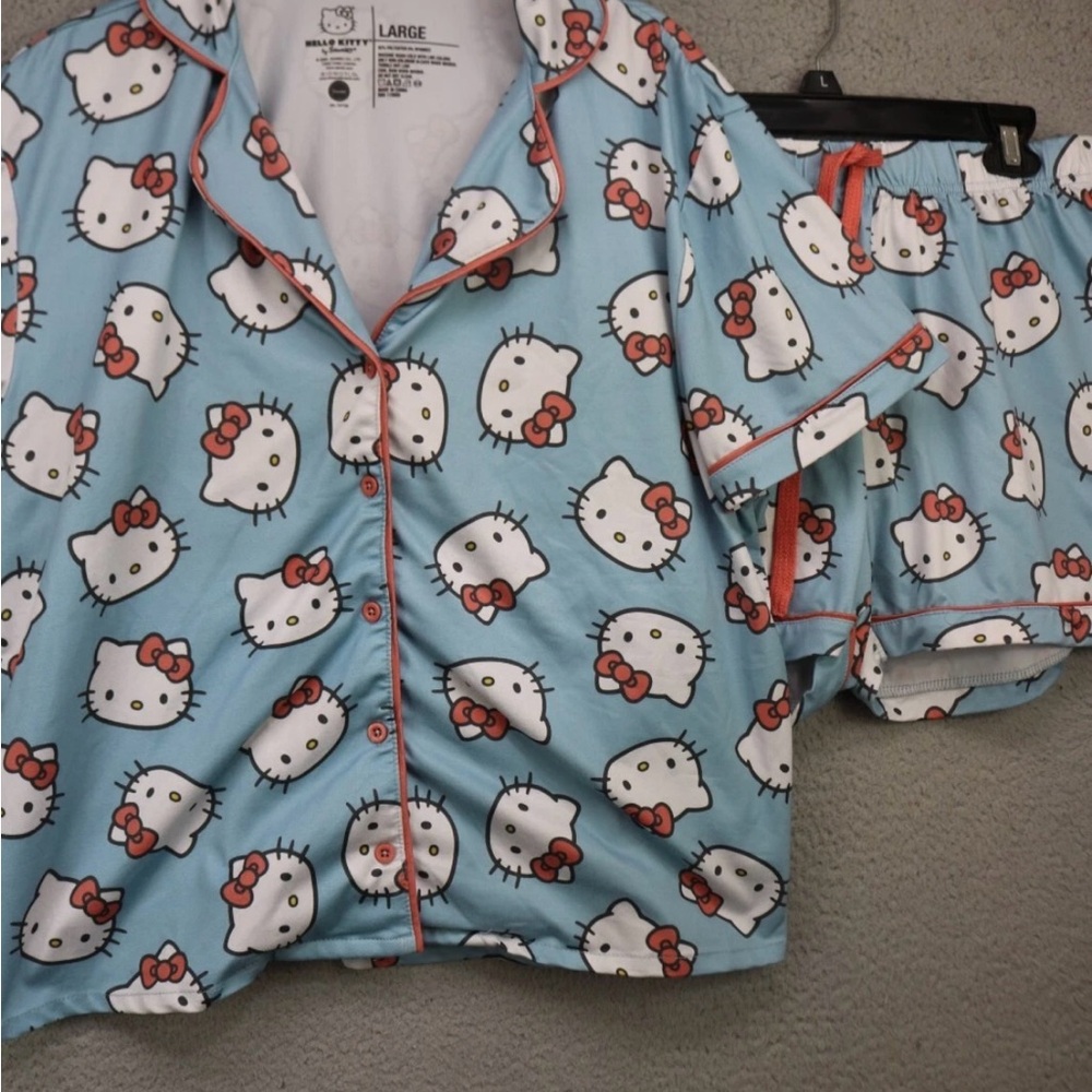 Hello Kitty Blue Pajama Set
